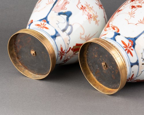  - Paire de potiches Imari XVIIe siècle