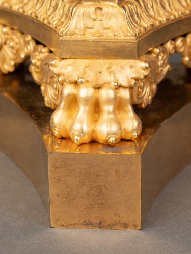 19th century - A pair of gilt bronze Table Bowls 