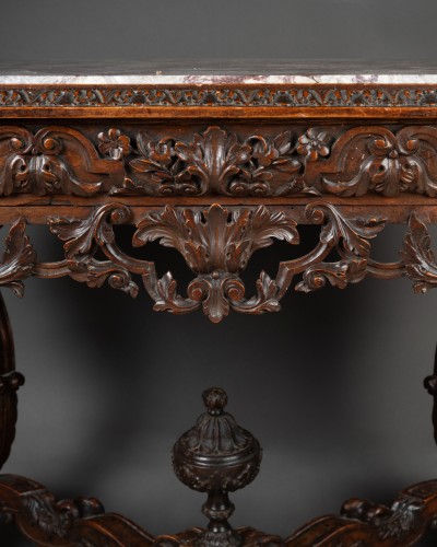 Center Table  Louis XIV period late 17th century - Furniture Style Louis XIV