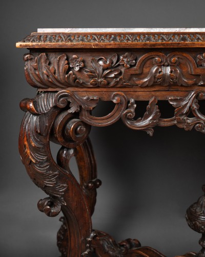 Furniture  - Center Table  Louis XIV period late 17th century