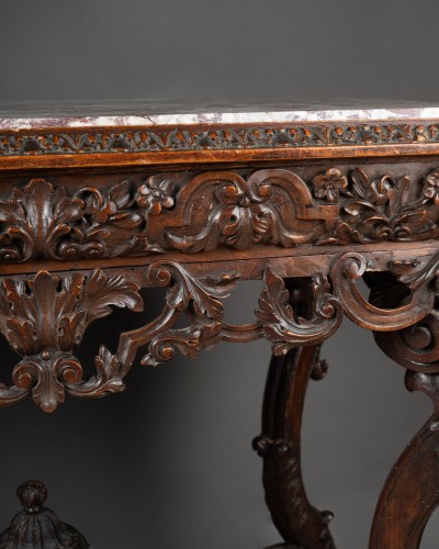17th century - Center Table  Louis XIV period late 17th century