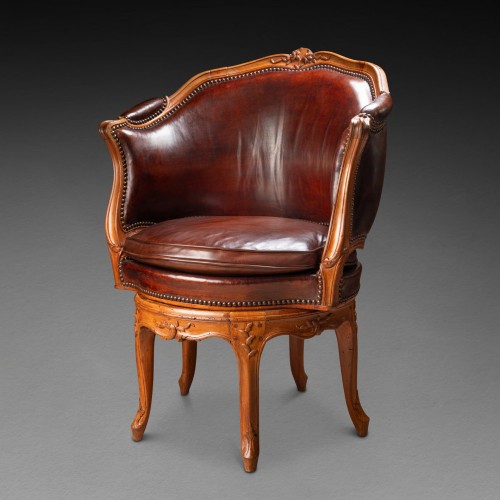 Louis XV period office chair - Seating Style Louis XV