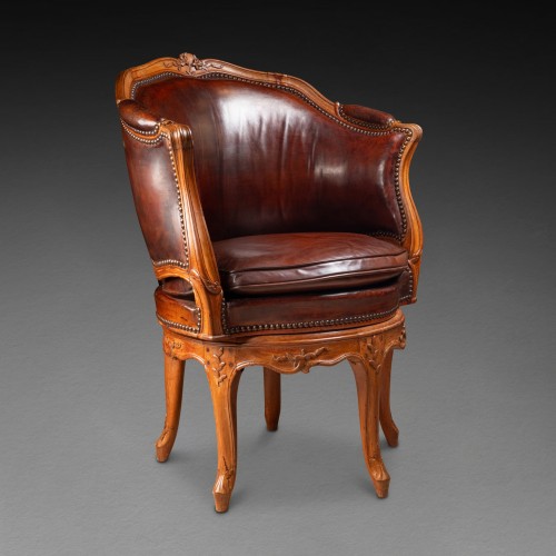 Seating  - Louis XV period office chair
