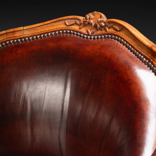 Louis XV period office chair - Louis XV