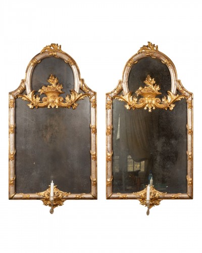 A Pair of Mirrors Italian 18th century