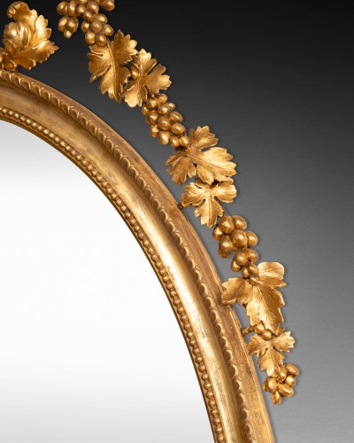 Paire de Miroirs Néoclassique anglais George III XVIIIe siècle - Louis XVI
