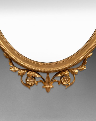 Antiquités - Paire de Miroirs Néoclassique anglais George III XVIIIe siècle