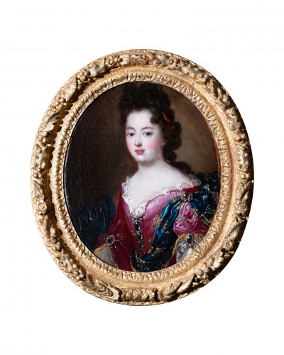 Tableaux et dessins Tableaux XVIIe siècle - Paire de Portraits fin XVIIe siècle