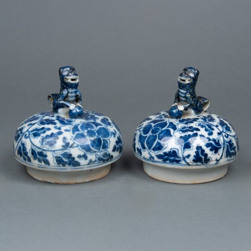Antiquités - A pair of Chinese Vases late 18th century 