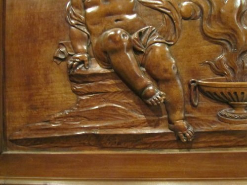 Architectural & Garden  - A mid 18th century carved wood panel