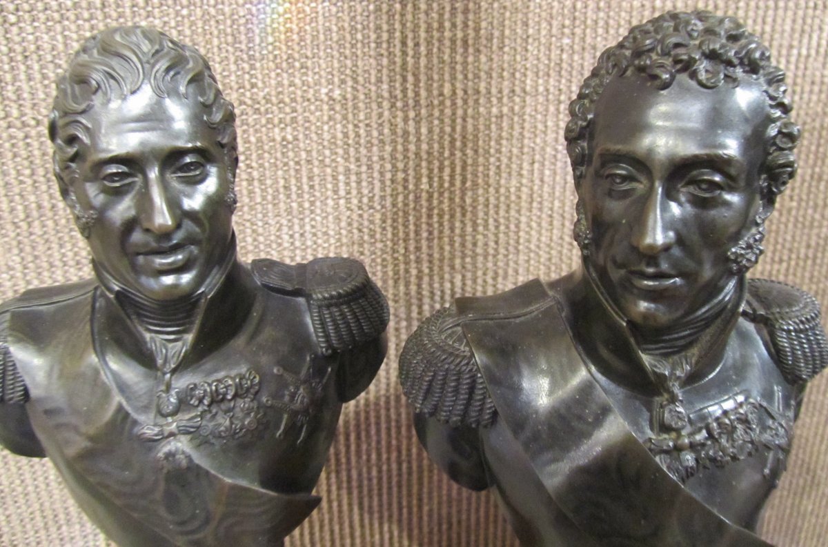 Pair of bronze bust - Ref.62753