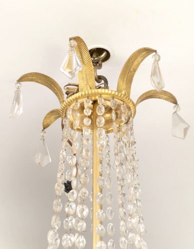 A french Empire Basket -Shaped Chandelier  - Empire