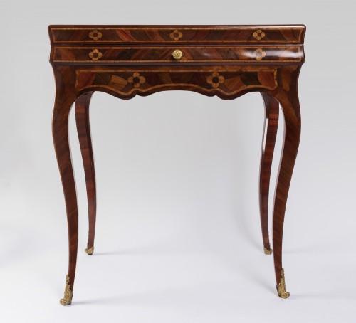 A Louis XV ormolu-mounted Games Table - Furniture Style Louis XV