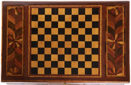 Mobilier Table à Jeux - Table à jeux de tric-trac et de dames époque Louis XV