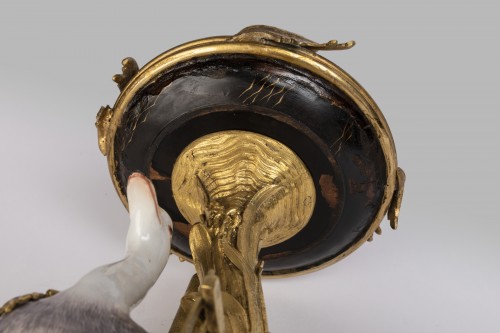 Antiquités - Pot-Pourri en porcelaine de Meissen et bronze, fin XVIIIe Siècle