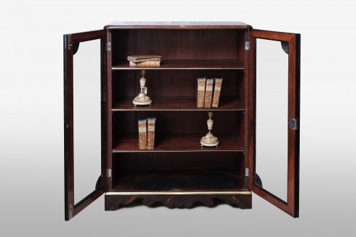 Rosewood Regence Book-Case - Furniture Style French Regence