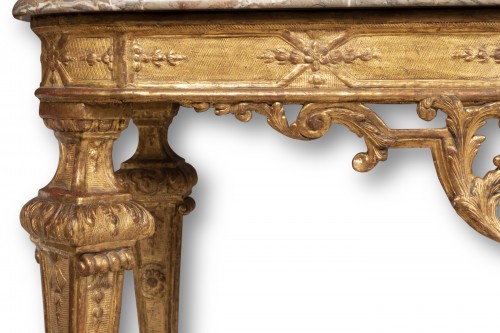 Furniture  - A Louis XIV Giltwood Console-Table late XVII° century