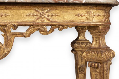 A Louis XIV Giltwood Console-Table late XVII° century - 