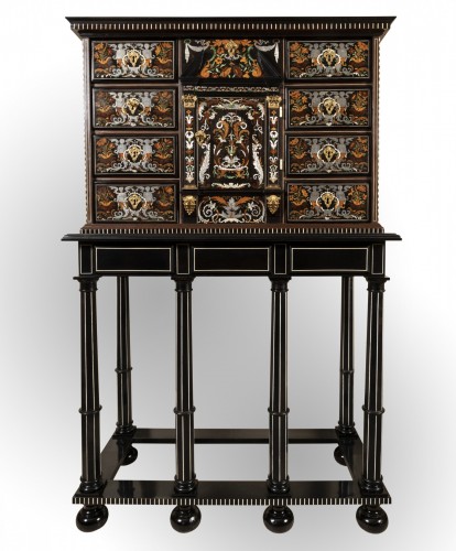 Louis XIV period cabinet attributed to Pierre Gole - Louis XIV