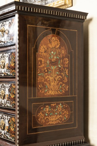 Antiquités - Louis XIV period cabinet attributed to Pierre Gole