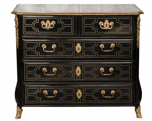 Commode dite Mazarine époque Louis XIV