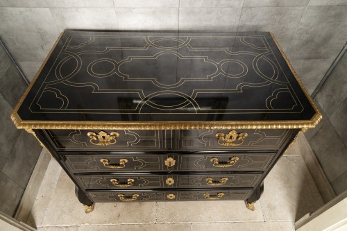 Furniture  - Commode known as Mazarine Louis XIV period