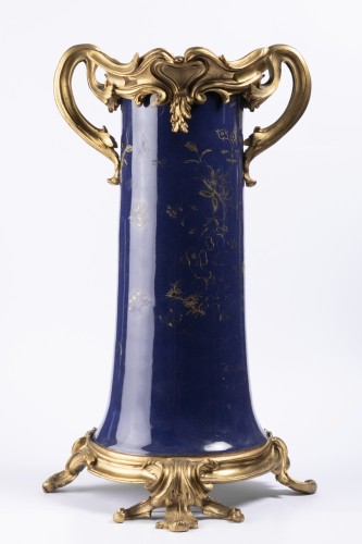 Antiquités - Grand vase Chine XVIIIe siècle