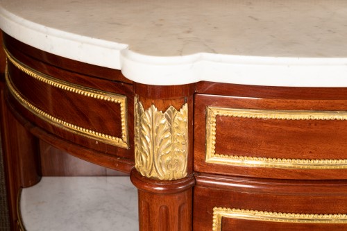 Louis XVI commode Stamped by F. Schey - Louis XVI
