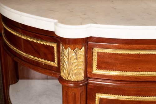 Commode d'époque Louis XVI Estampille de F. Schey - Louis XVI