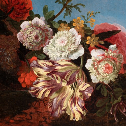 Louis XIV - Fleurs dans un vase - Pierre Nicolas Huilliot (1674 -1751)
