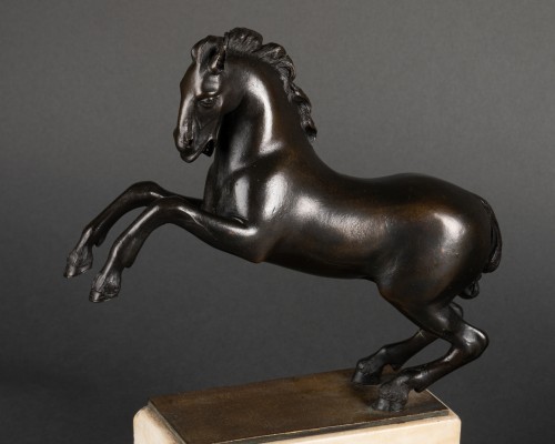 Sculpture  - Pair of bronze Horses  17th Century 