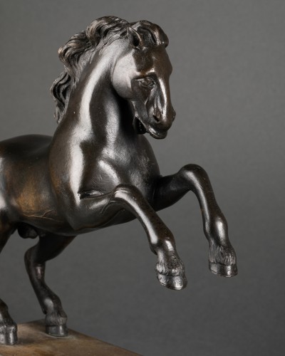 Pair of bronze Horses  17th Century  - Louis XIV