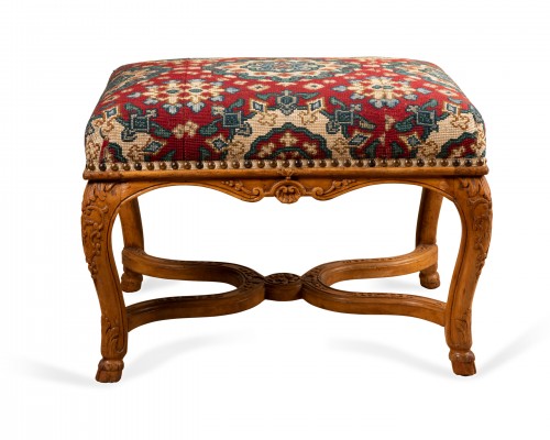 Seating  - A French Regence beech Stool