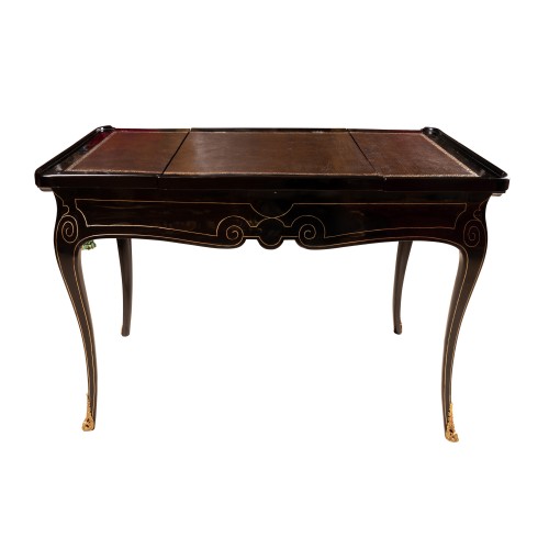  A  musician&#039;s desk Blackened wood Circa 1725-1730 - Furniture Style French Regence