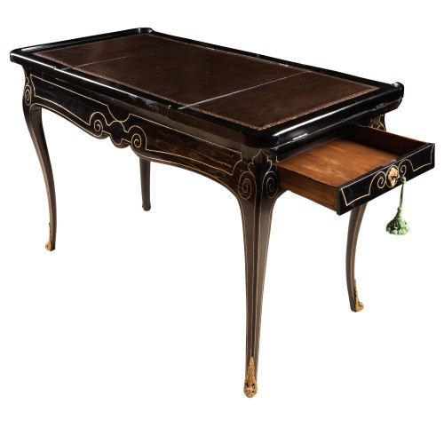Furniture  -  A  musician&#039;s desk Blackened wood Circa 1725-1730