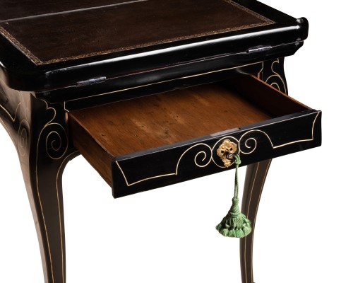  A  musician&#039;s desk Blackened wood Circa 1725-1730 - 