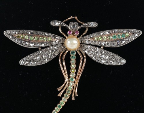 Bijouterie, Joaillerie Broche - Broche "Libellule"