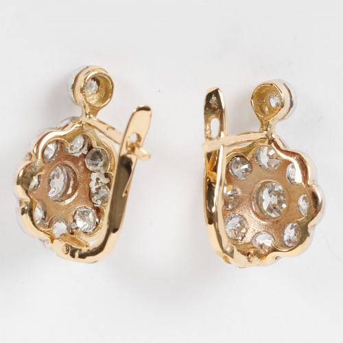 &quot;Marguerite &quot; drop earings - 