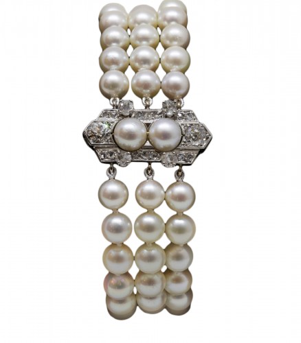 &quot;Akoya&quot; pearl bracelet