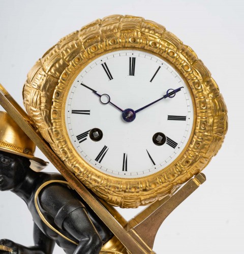 Horlogerie Pendule - Pendule dite " Au portefaix"