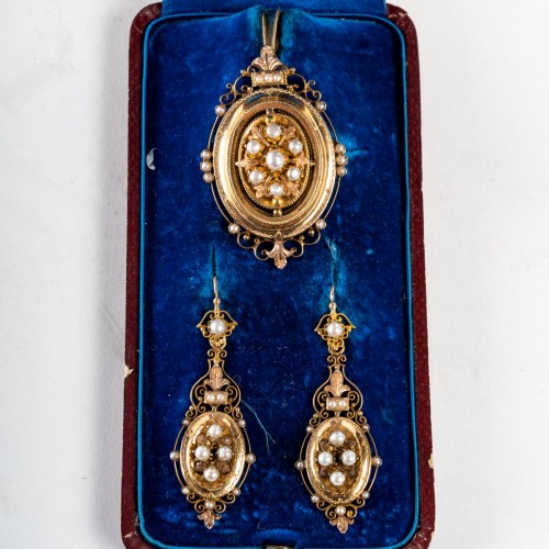Napoleon III set - Antique Jewellery Style Napoléon III