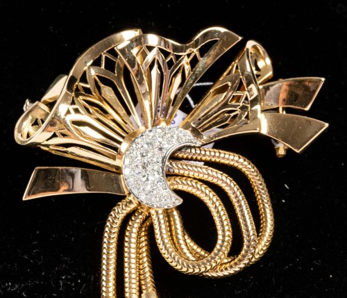 Antique Jewellery  - Brooch 1950s