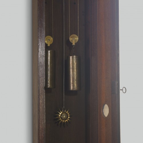 17th century - 17th-C Brabant Longcase Clock of Noble Provenance With Coat of Arms