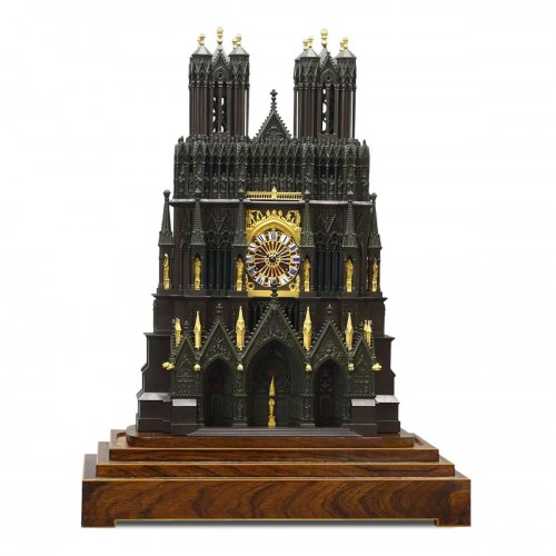 French &quot;Cathedral&quot; clock, circa 1830