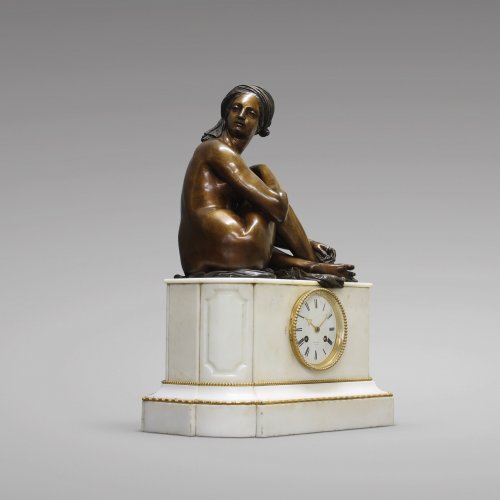 Horology  - &quot;Odalisque&quot; after James Pradier