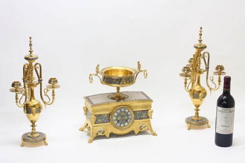 Antiquités - Orientalist Garniture, by Barbedienne and Sévin