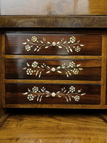 Empire - Biedermeier Cylinder Secretary Desk, von Arnim Provenance, ca. 1810