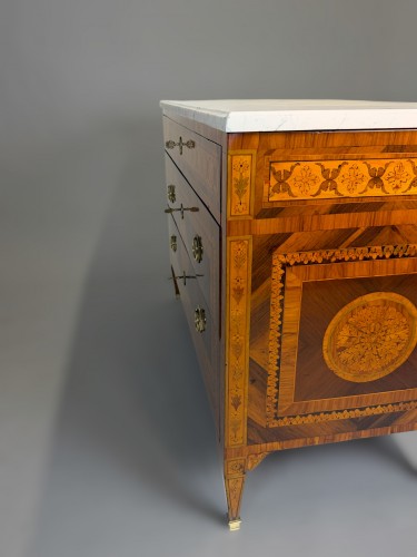 18th century - 18th C. Neoclassical Marquetry Commode, Workshop of Maggiolini