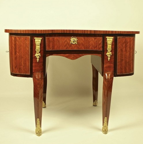 Furniture  - 18th Century Louis XV Parquetry Bonheur du Jour