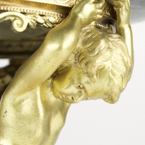Gilt Bronze and Marble Putti Centerpiece, Napoleon III - 